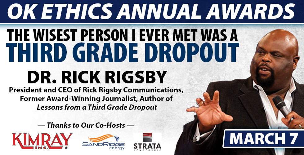 Rick Rigsby to Speak at OK Ethics Annual Awards