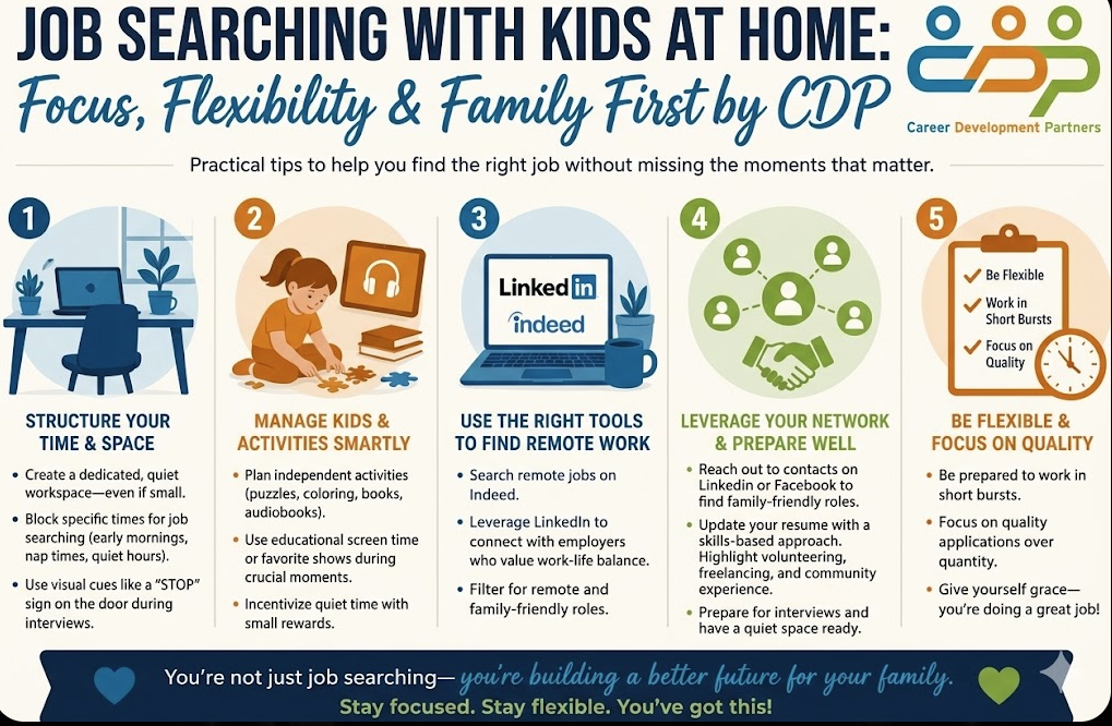 Job Searching with Kids at Home